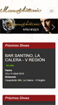 Mobile Screenshot of manuelantonio.cl